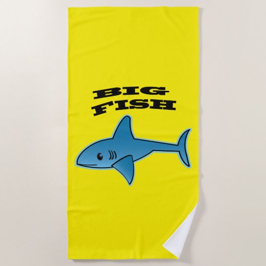 Serviette De Plage Big Fish - Beach Towel (Devant)