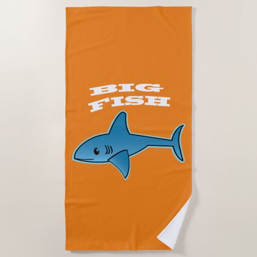Serviette De Plage Big Fish - Beach Towel (Devant)