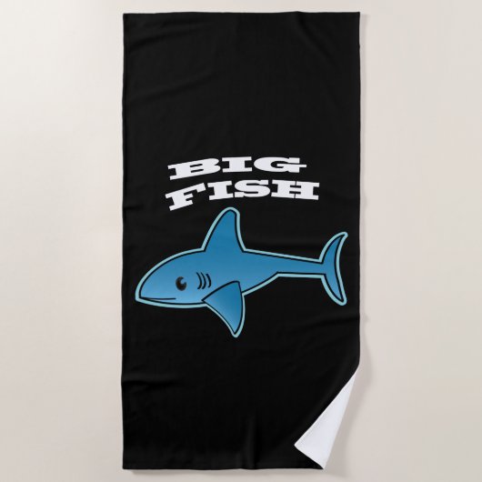 Serviette De Plage Big Fish - Beach Towel (Devant)