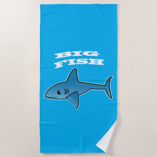 Serviette De Plage Big Fish - Beach Towel (Devant)