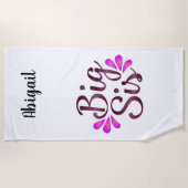 Serviette De Plage Big Sis (Devant)