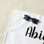 Serviette De Plage Big Sis (En situation)