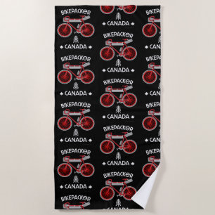 Serviette De Plage Bikepacking Canada