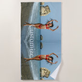 Serviette De Plage Bikini Model Dancing Thunder_Cove (Devant)