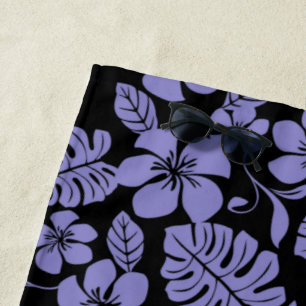 SERVIETTE DE PLAGE BIKINI ROSE (NOIR/LAVEUR)