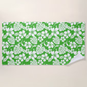 SERVIETTE DE PLAGE BIKINI ROSE (VERT VERT VERT) (Devant)
