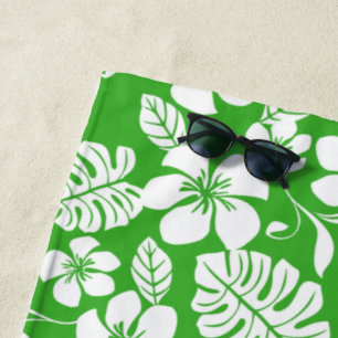SERVIETTE DE PLAGE BIKINI ROSE (VERT VERT VERT)