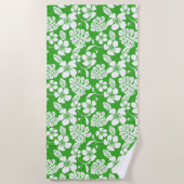 SERVIETTE DE PLAGE BIKINI ROSE (VERT VERT VERT) (Devant)