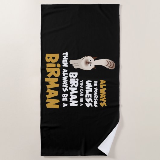 Serviette De Plage Birman Cat (Devant)