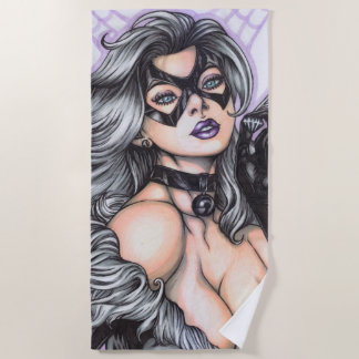 Serviette De Plage Black Cat ~ Felicia Hardy