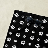 Serviette De Plage Black Lab Mom (Labrador Retriever Mom) mignonne ch (En situation)