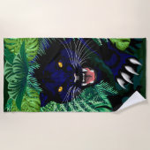 Serviette De Plage Black Panther Spirit of the Jungle (Devant)