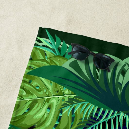 Serviette De Plage Black Panther Spirit of the Jungle (En situation)