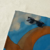 Serviette De Plage Blazoth (En situation)