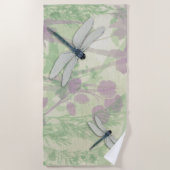 Serviette De Plage Bleu (Devant)