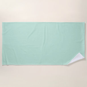 Serviette De Plage Bleu Aéro (couleur solide)