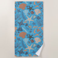 Bleu de coquille d'aquarelle
