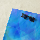 Serviette De Plage Bleu Wings (En situation)