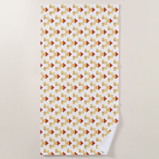 Serviette De Plage blocs de construction (Devant)