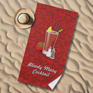Serviette De Plage Bloody Mary