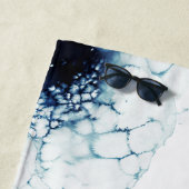 Serviette De Plage Blue Nautical Destination Mariage Mr. (En situation)
