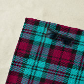Serviette De Plage Blue Red Campbell Tartan Blackwatch Plaid (En situation)