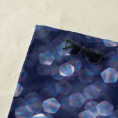 Serviette De Plage Blue Sparkle (En situation)