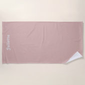 Serviette De Plage Blush robuste (Devant)