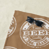 Serviette De Plage Boeuf de qualité supérieure - Couleurs foncées (En situation)