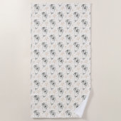 Serviette De Plage Bohème de cuisine (Devant)