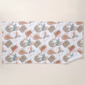 Serviette De Plage BOHO Motif esthétique A11 (Devant)