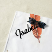 Serviette De Plage Boho Plumes populaires Collection de luxe (En situation)