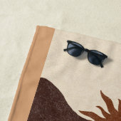Serviette De Plage Boho Summer Sun Desert (En situation)