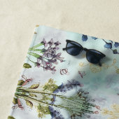 Serviette De Plage Boho Watercolor Blanket - Dreamy Pastel Throw (En situation)