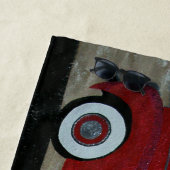 Serviette De Plage Bois (En situation)