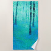 Serviette De Plage Bois de Jacinthe des bois (Devant)