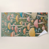 Serviette De Plage Bois enchanté (Devant)