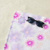 Serviette De Plage bombe à fleurs 5 (En situation)