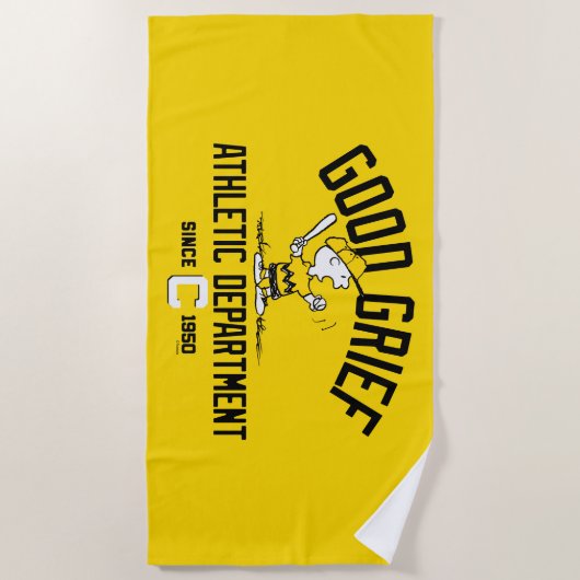 Serviette De Plage Bon Grief Athlétisme (Devant)