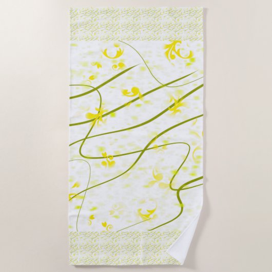 Serviette De Plage Bon Sportif ! (Devant)