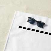 Serviette De Plage Bon temps, à chaque fois, garanti, VTT (En situation)