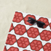 Serviette De Plage bonbon-2 (En situation)