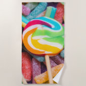 Serviette De Plage bonbons (Devant)