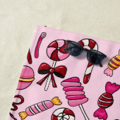 Serviette De Plage Bonbons mignons (En situation)