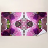 Serviette De Plage Bonheur (Devant)