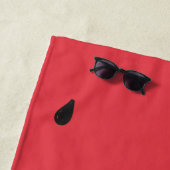 Serviette De Plage Bonjour été (En situation)