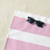 Serviette De Plage Bonjour Été Calligraphie Watermelon Slices (En situation)