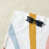 Serviette De Plage Bonjour Sunshine (En situation)