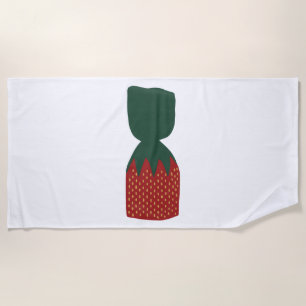 Serviette De Plage Bons Bons Fraises