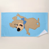 Serviette De Plage Boo Boo Bear Armoiries Large (Devant)